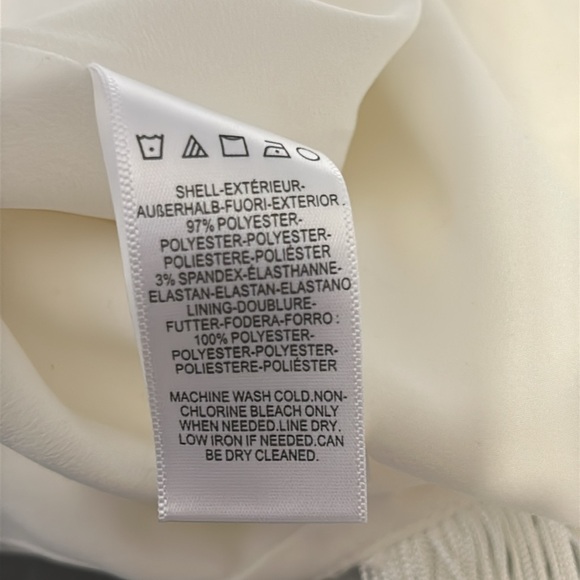 Rory Midi OFF white NWT SMALL Dress the Population$198.00 - Picture 13 of 13